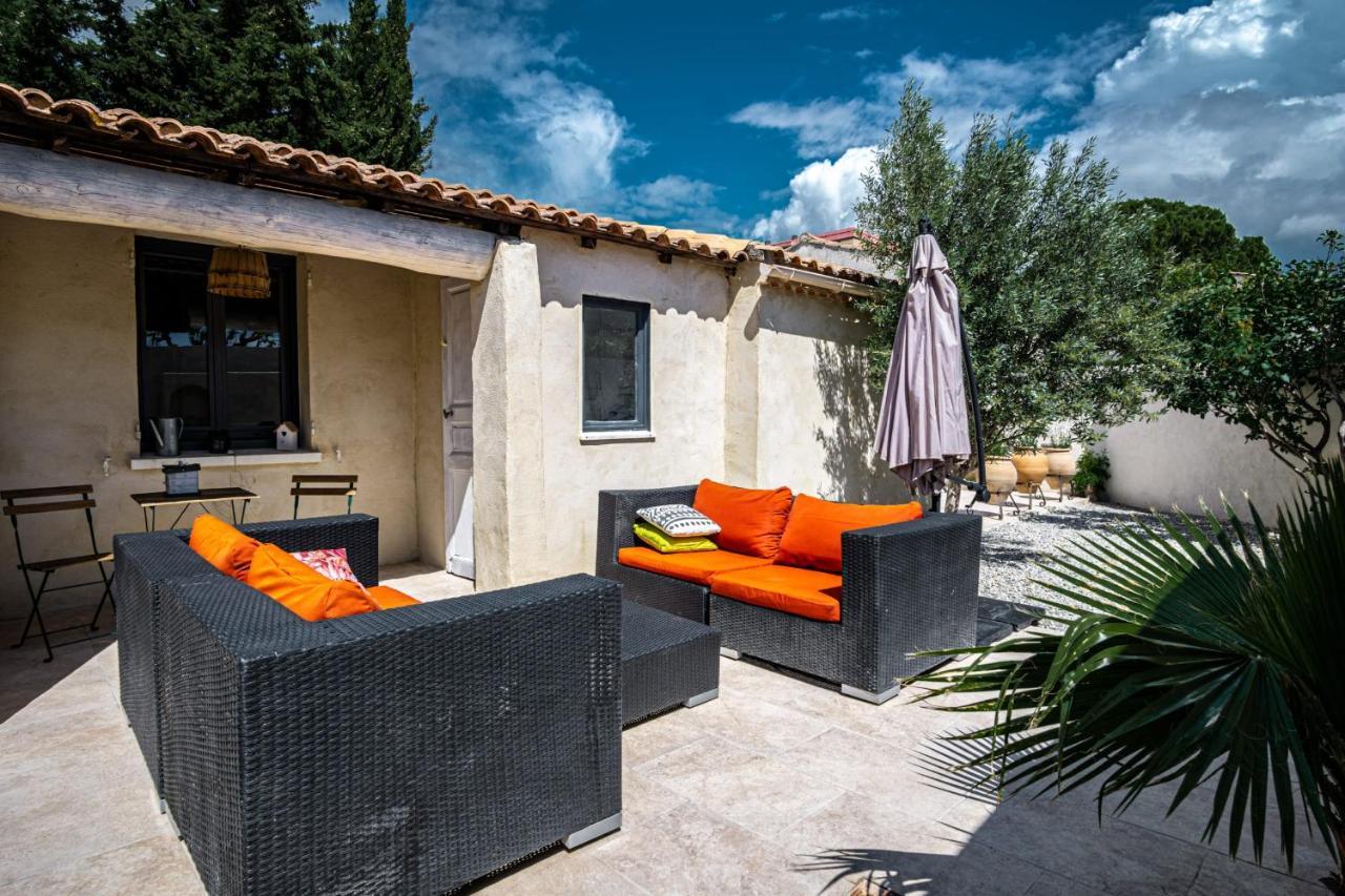 Villa Le Jasmin - piscine privée Cavaillon Esterno foto